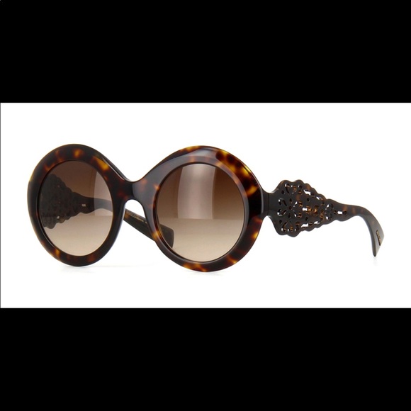 Dolce & Gabbana Accessories - Dolce & Gabbana Havana Brown and Black Sunglasess